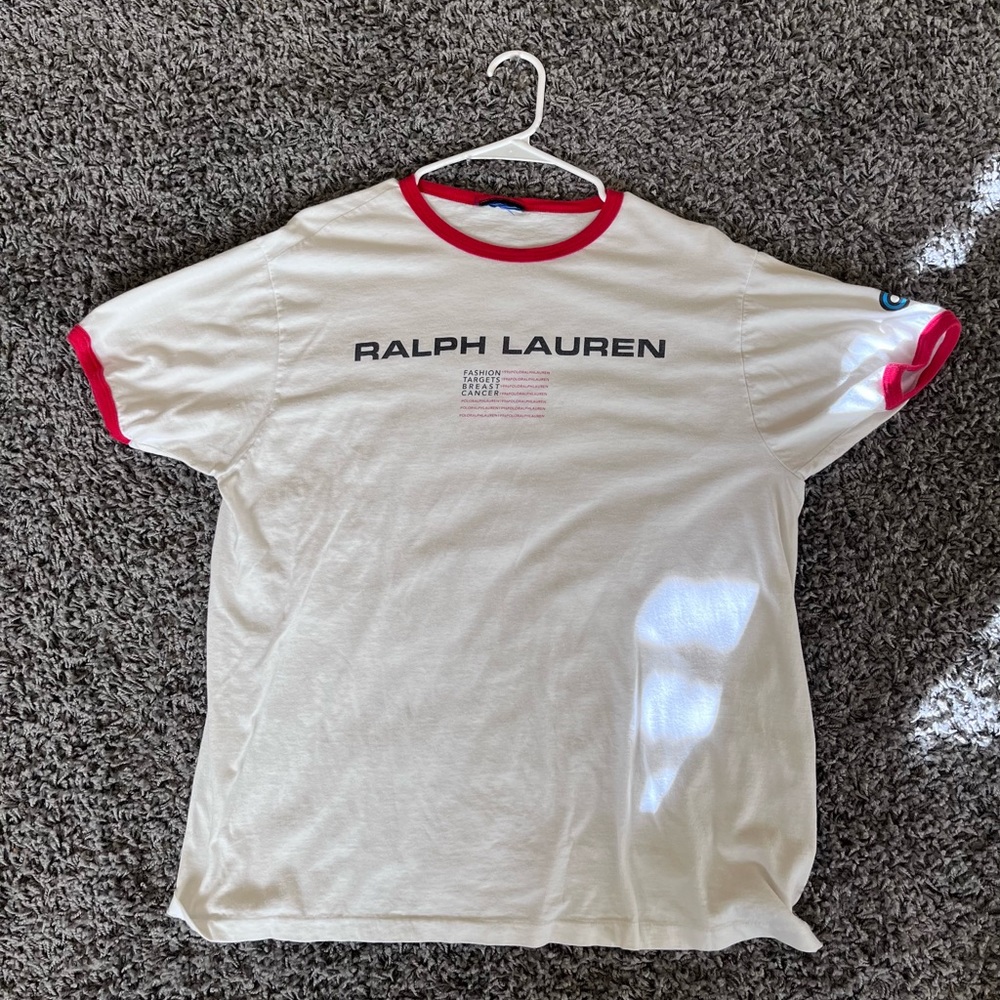 Vintage Polo Ralph Lauren cuffed t-shirt